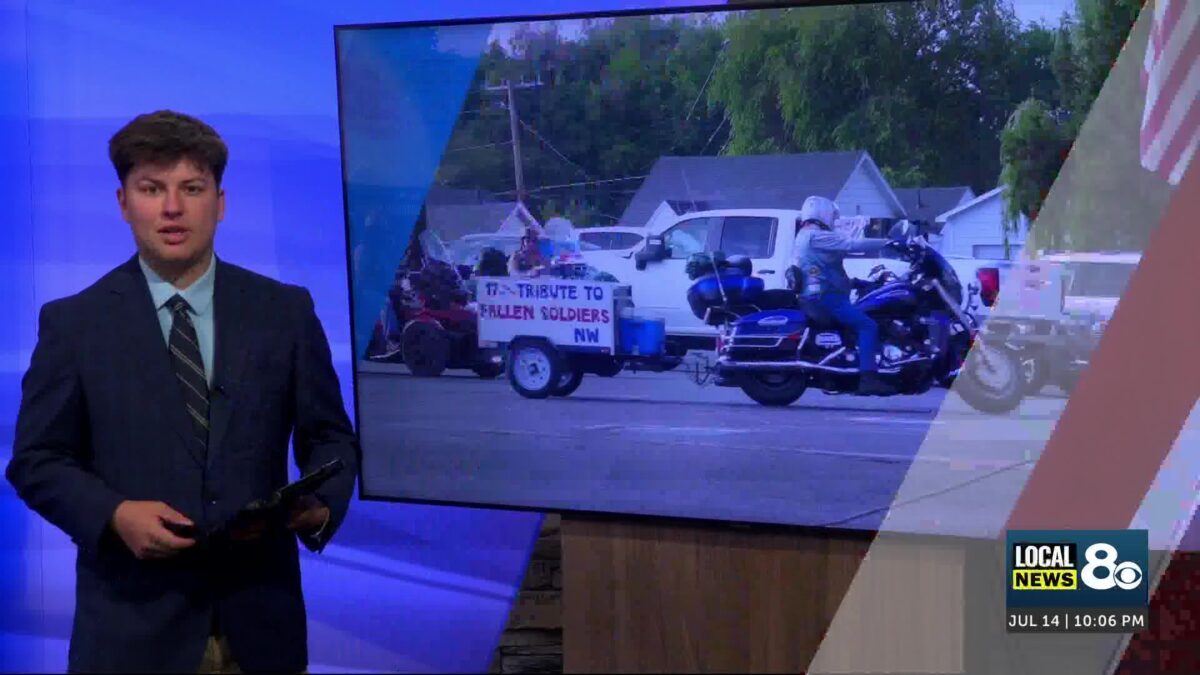 Tribute to Fallen Soldiers Motorcycle Ride stops in Idaho Falls