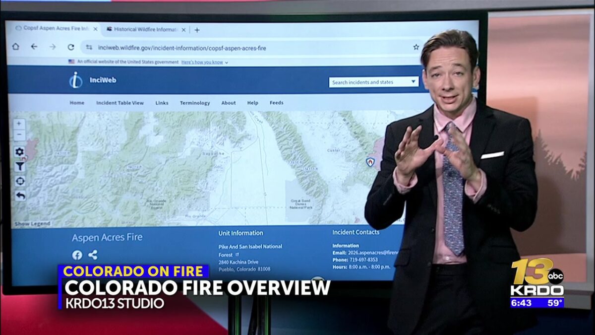How large historically is the Aspen Acres Fire? We contextualize the blaze