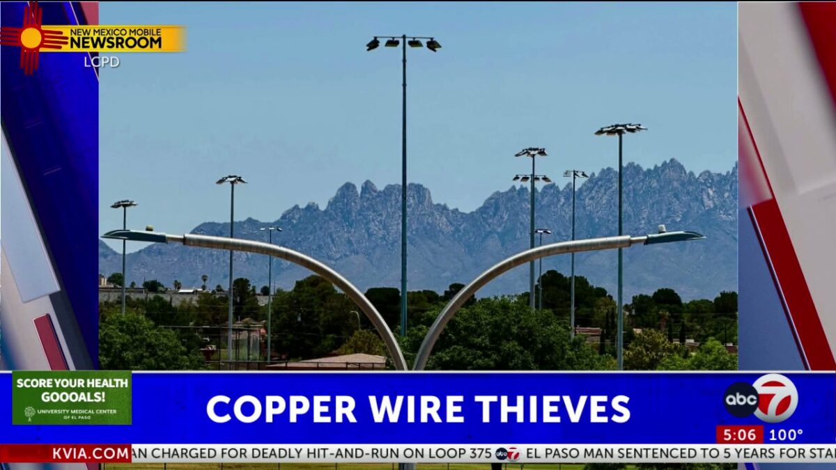 Las Cruces police warn about copper wire thieves