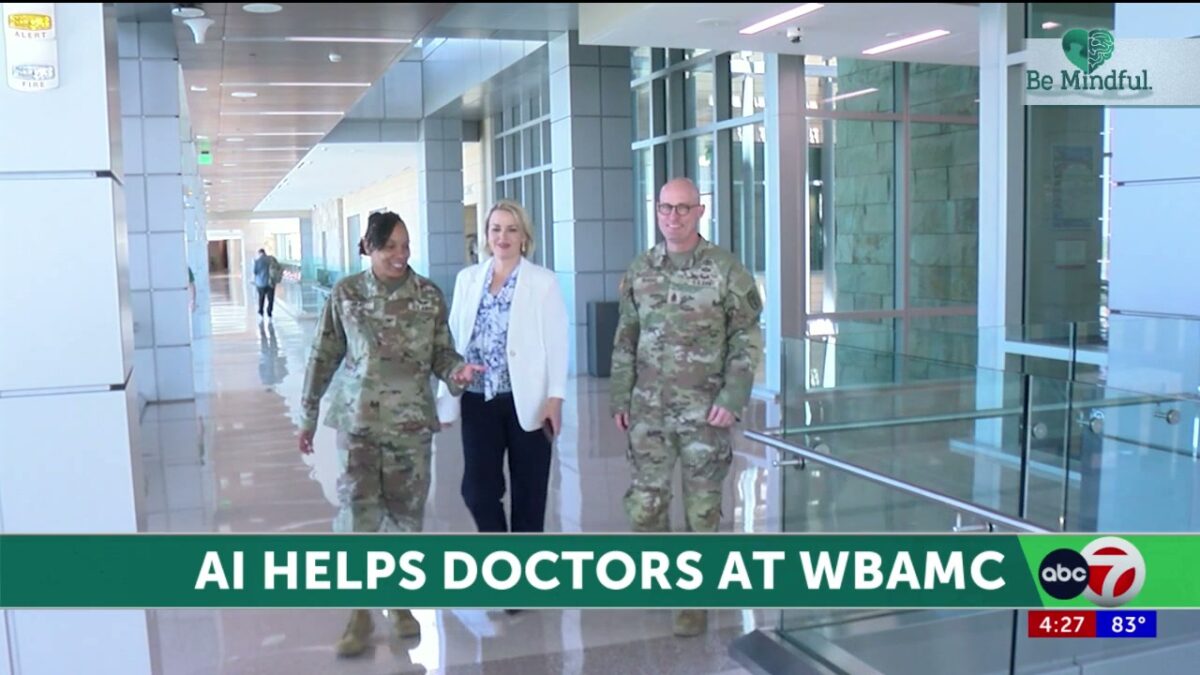 WBAMC using AI to prevent doctor burnout