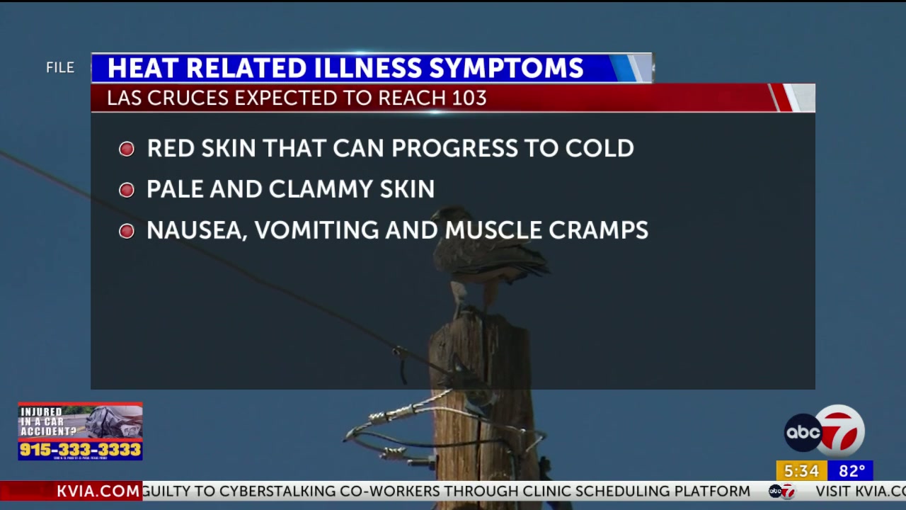 New Mexico Health Department warns about heat illness amid triple-digit heat this weekend