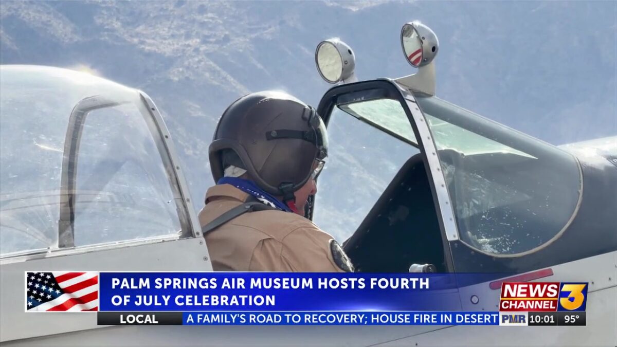 Palm Springs Air Museum celebrates Fourth of July with historic flyovers