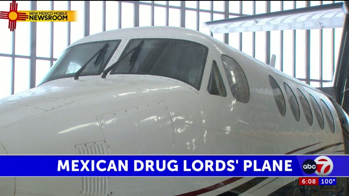 Plane tied to Mexican drug lords’ arrests on display at War Eagles Air Museum