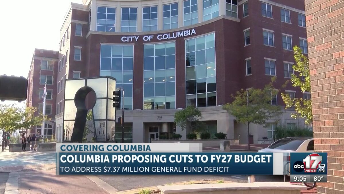 City of Columbia proposes more than $7 million in budget cuts to address deficit