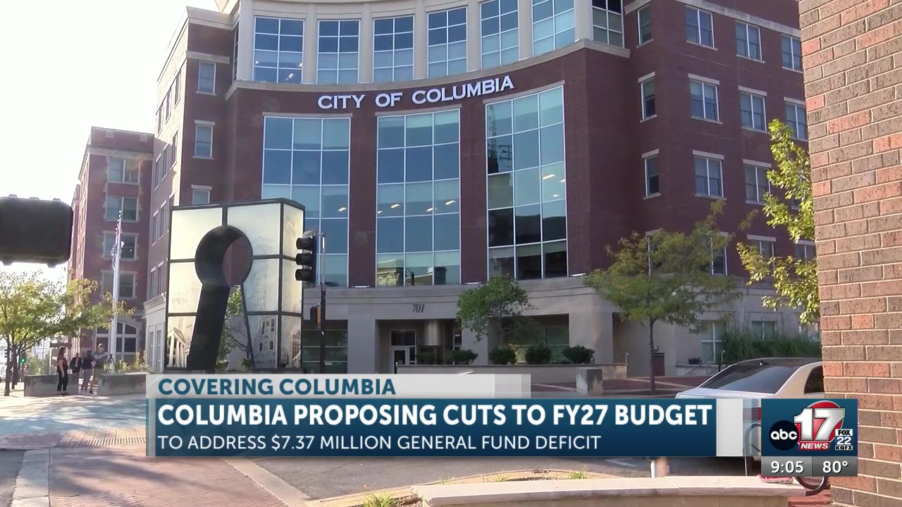 City of Columbia proposes more than $7 million in budget cuts to address deficit