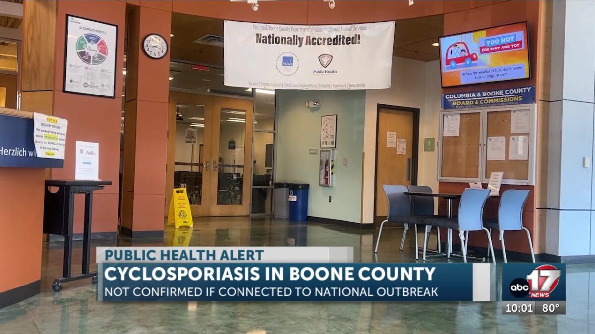 9 cases of cyclosporiasis reported in Boone County this week; Boone Health reports 5 hospitalizations