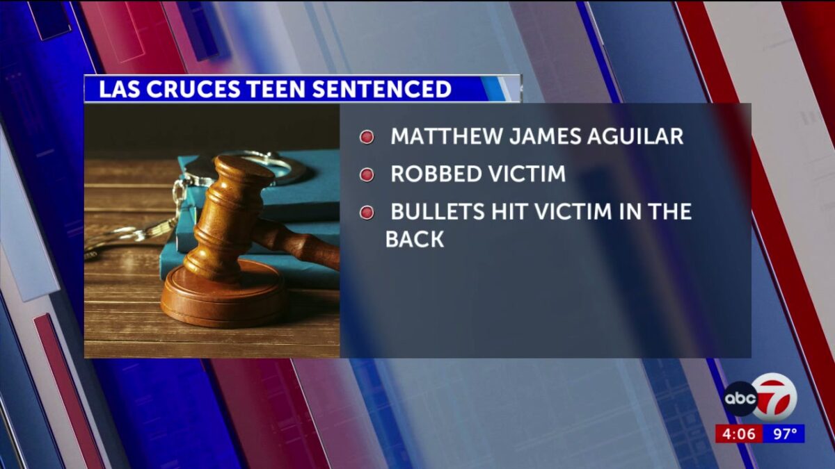 Las Cruces teen sentenced to 9 years for shooting