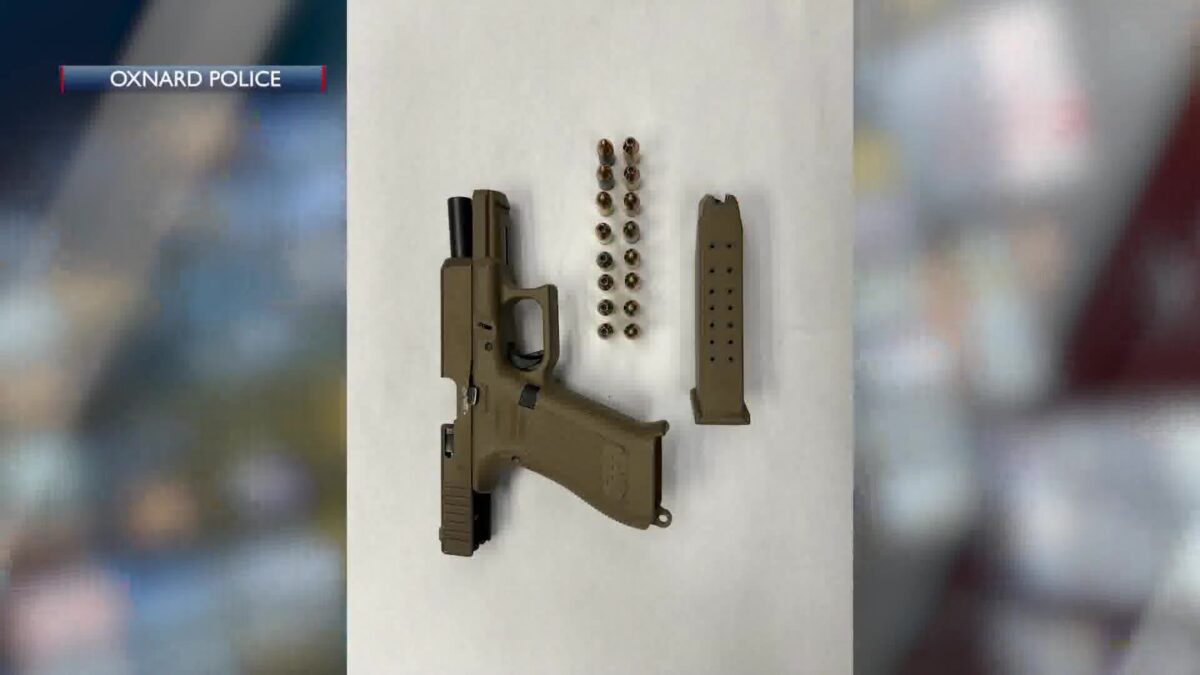 Oxnard man arrested for firearm violations