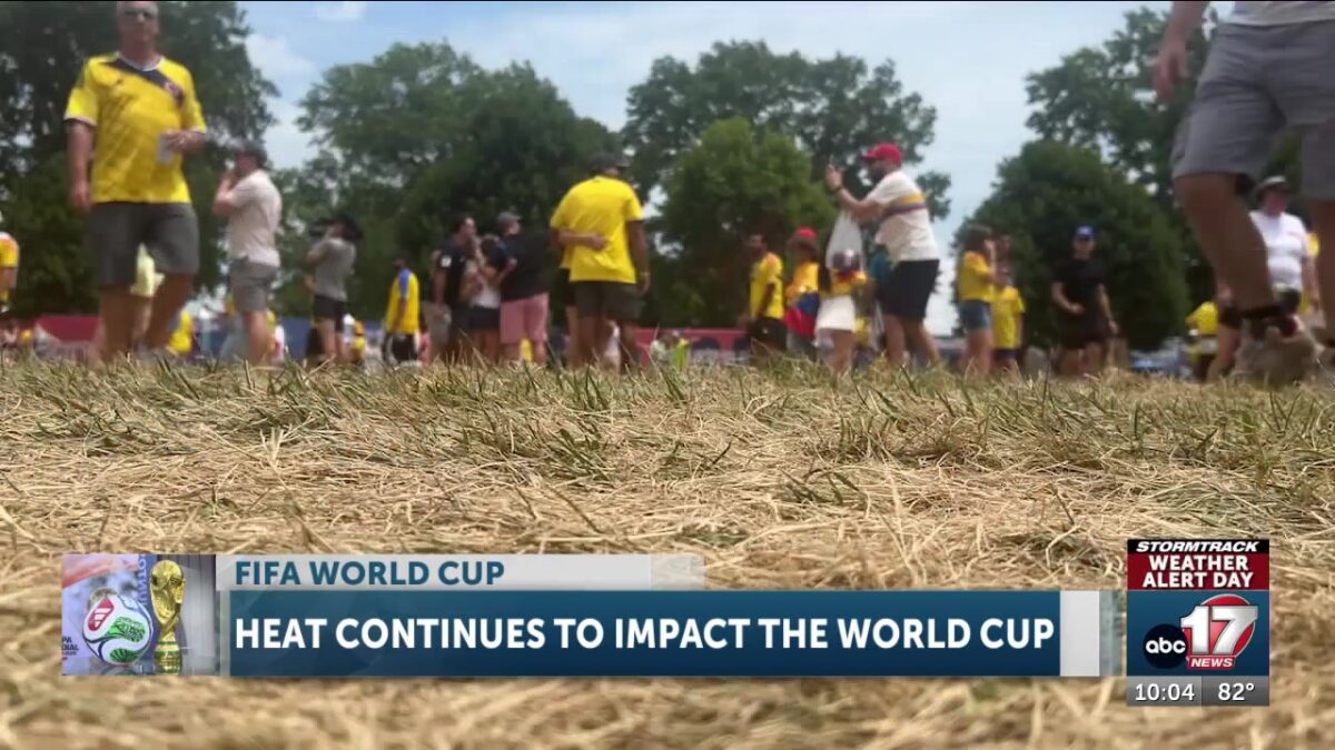 World Cup fans weigh in on Kansas City’s heat