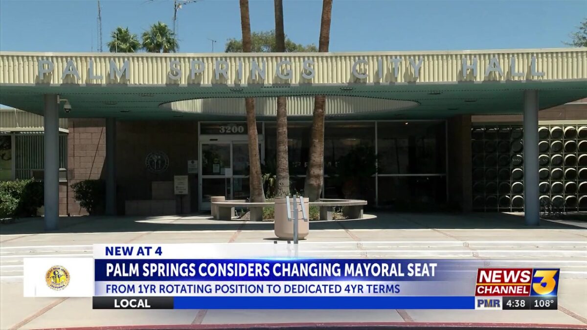 Palm Springs Councilmember Grace Garner discusses future of mayoral position