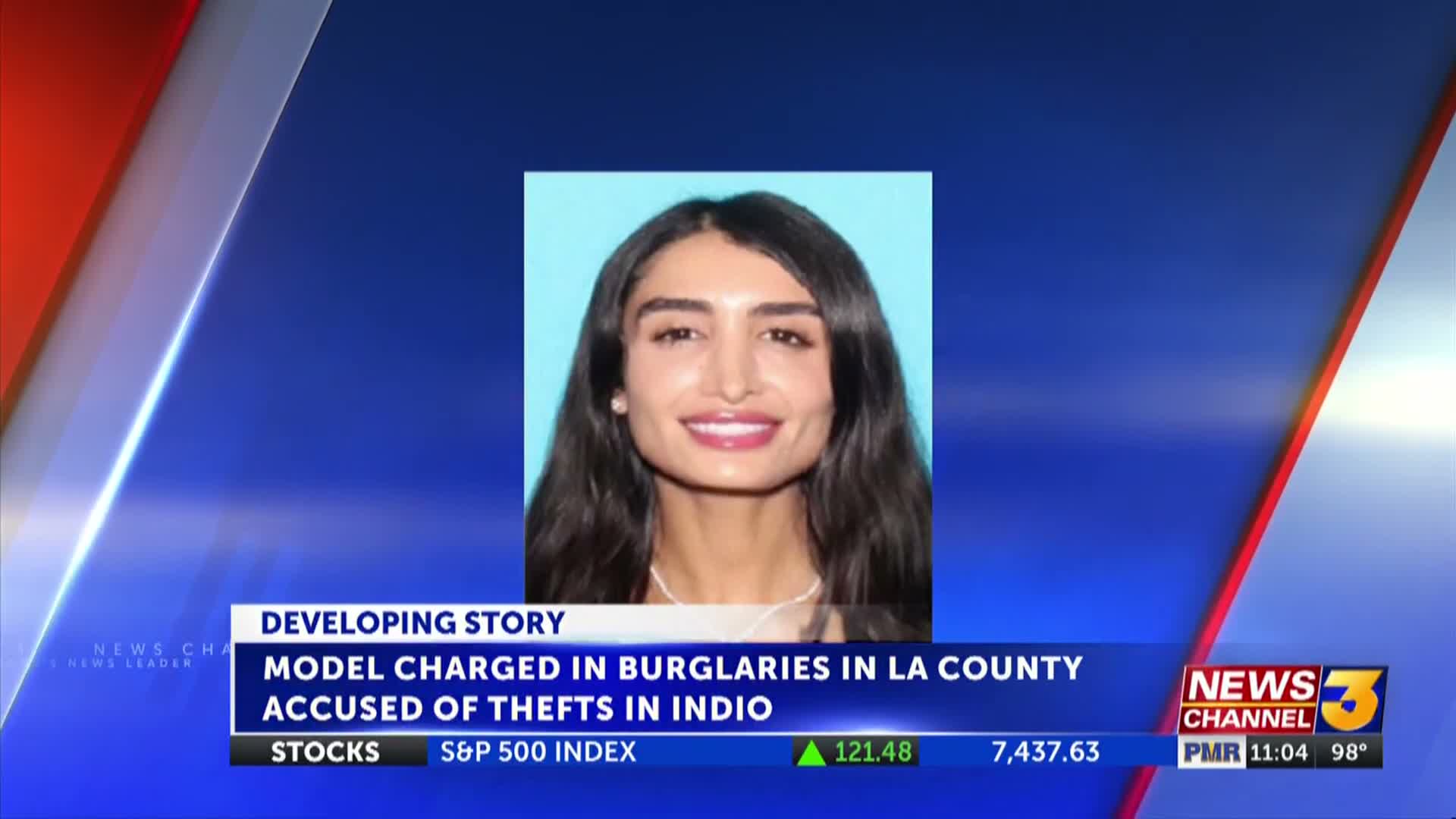 Model charged in burglaries throughout LA County also accused of festival-related thefts in Indio