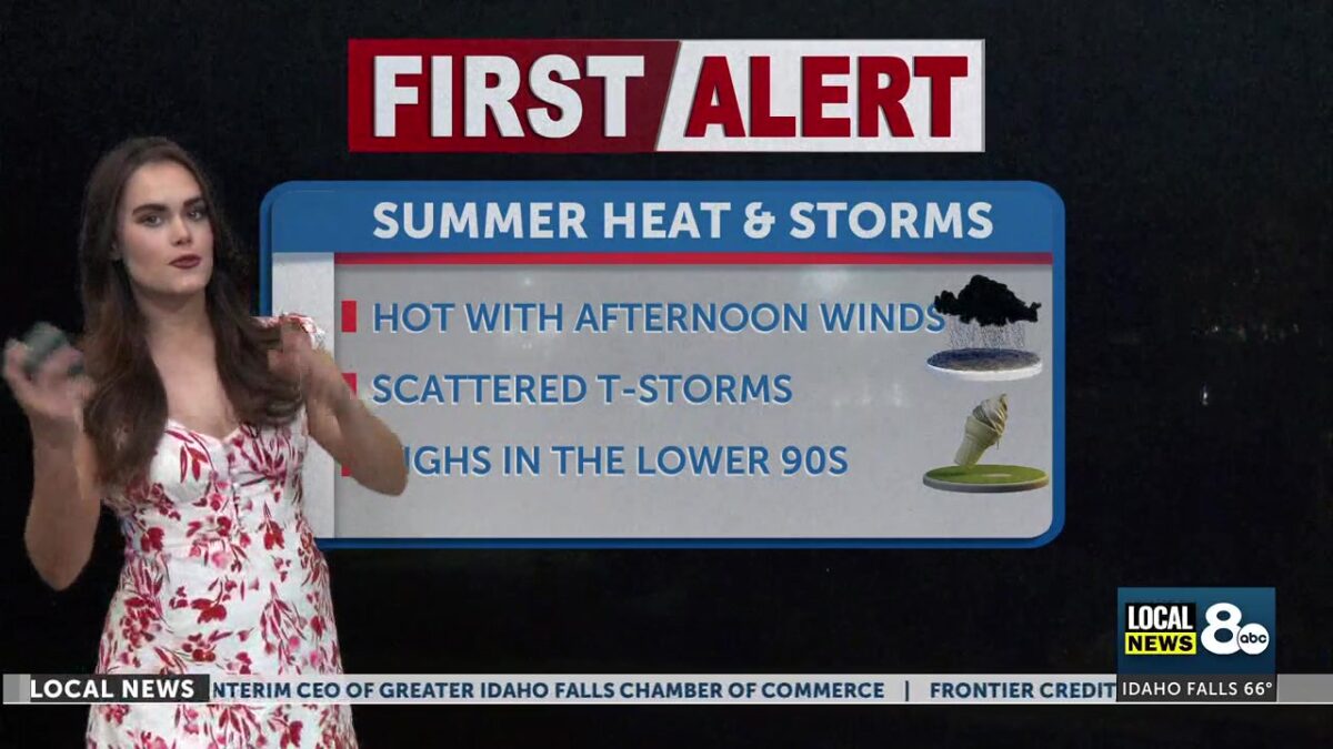 Stormy Friday and monsoonal moisture staying on the weekend radar