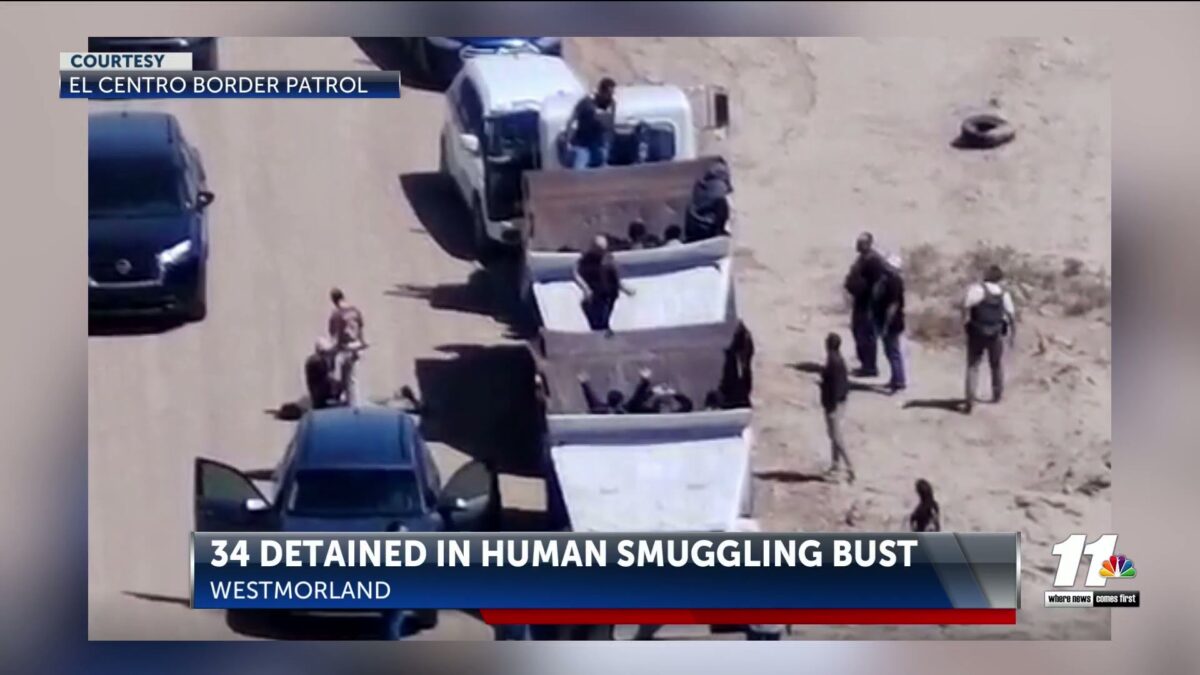 34 migrants detained in human smuggling bust in Westmorland