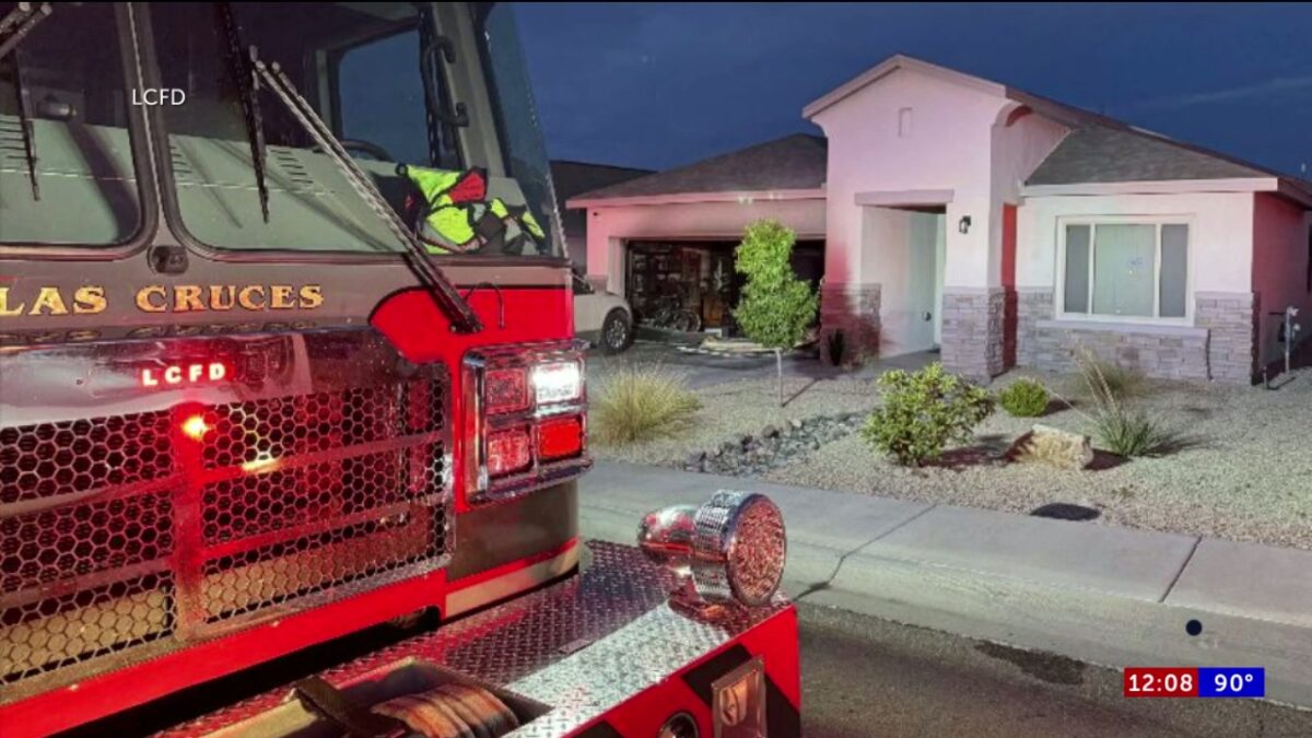 Fire damages Las Cruces home on Big Springs Street