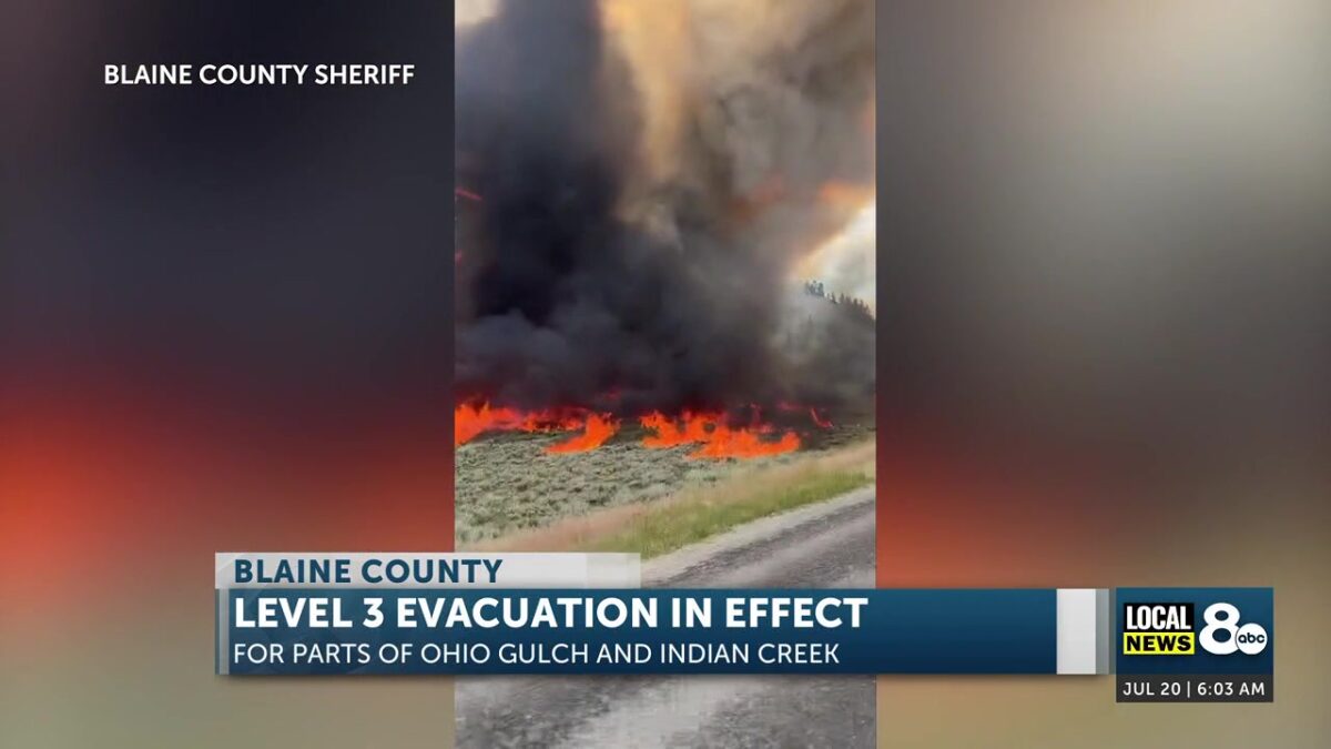 Evacuation orders remain in place for Ohio fire near Hailey
