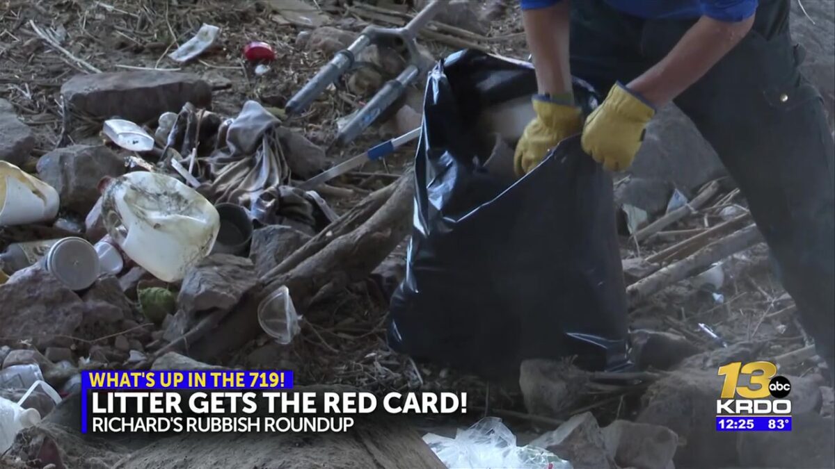 ‘World Cup cleanup’ with Richard’s Rubbish Roundup