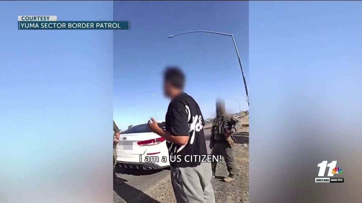 Border Patrol arrest in Yuma gains online reactions