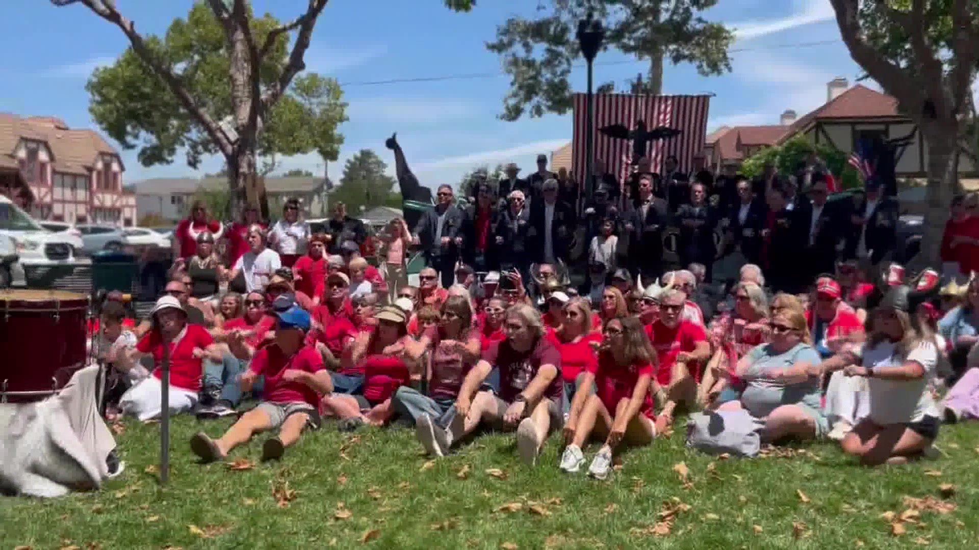 Vikings of Solvang row for World Cup Team