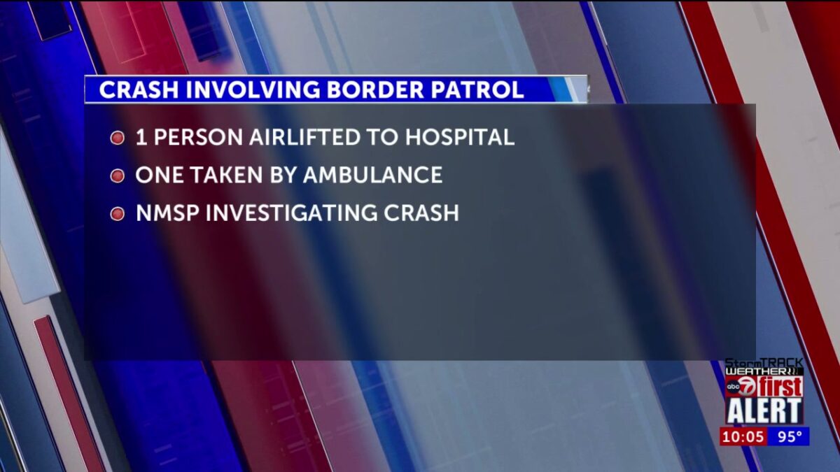 2 hospitalized after head-on crash involving Border Patrol
