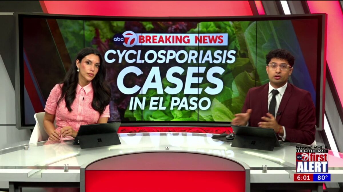 El Paso Department of Public Health reports 7 cyclosporiasis cases