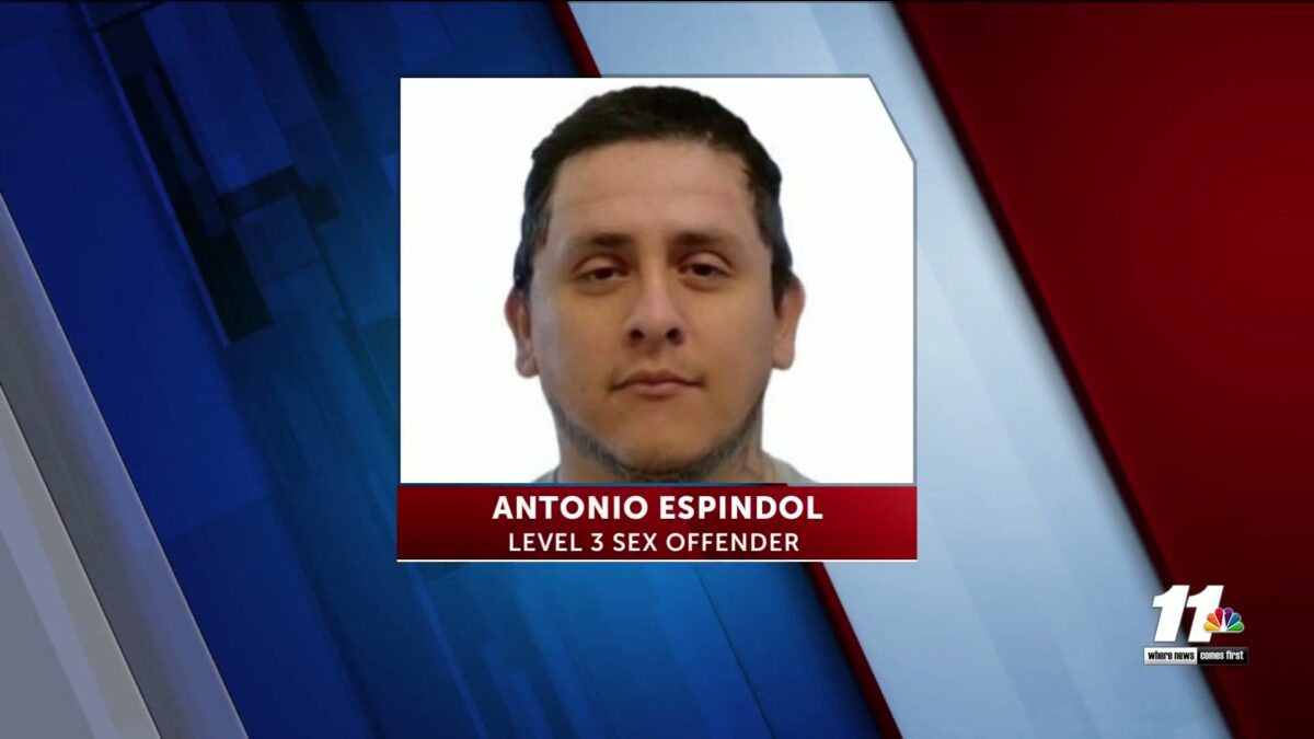 Level 3 sex offender: Antonio Espindola