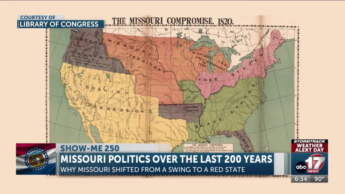 Bellwether turned red: Missouri’s shifting 200-year political history