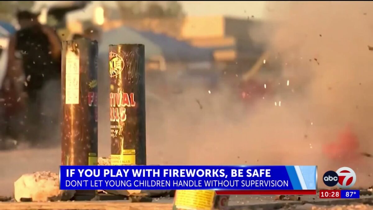 UMC El Paso advises locals to stay responsible using fireworks during the holiday weekend