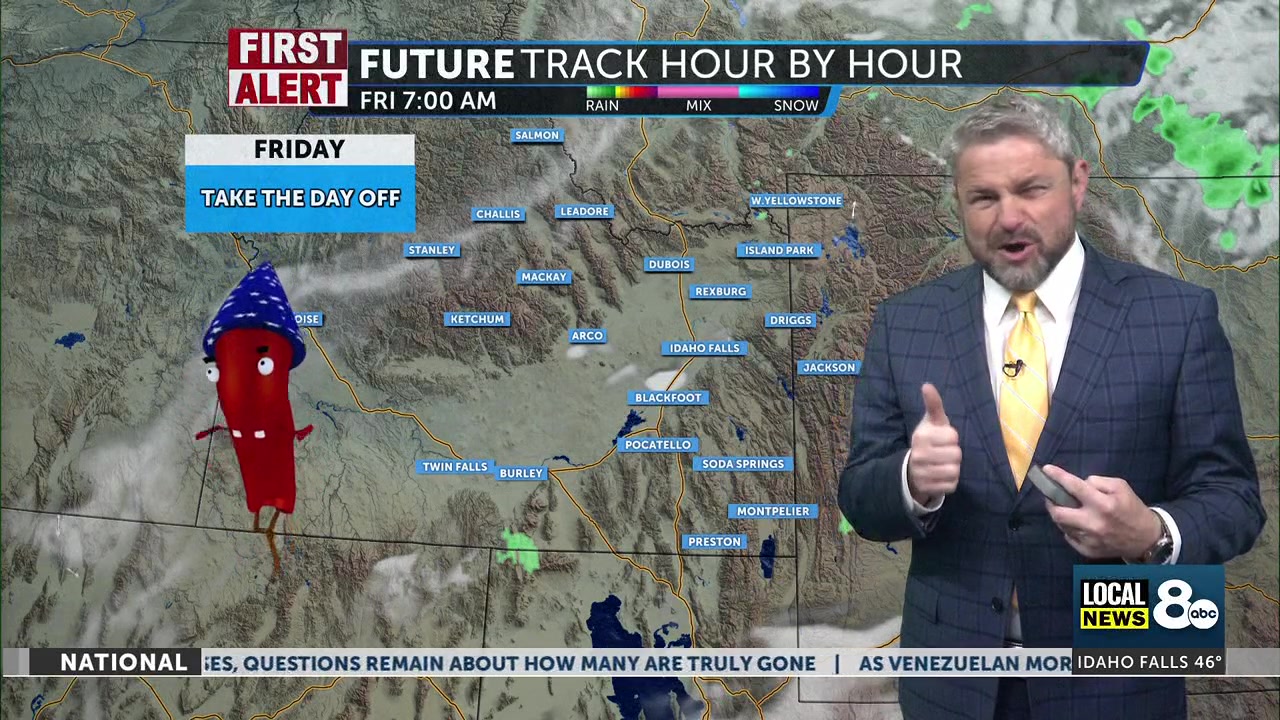 Tracking more heat and dry thunderstorms