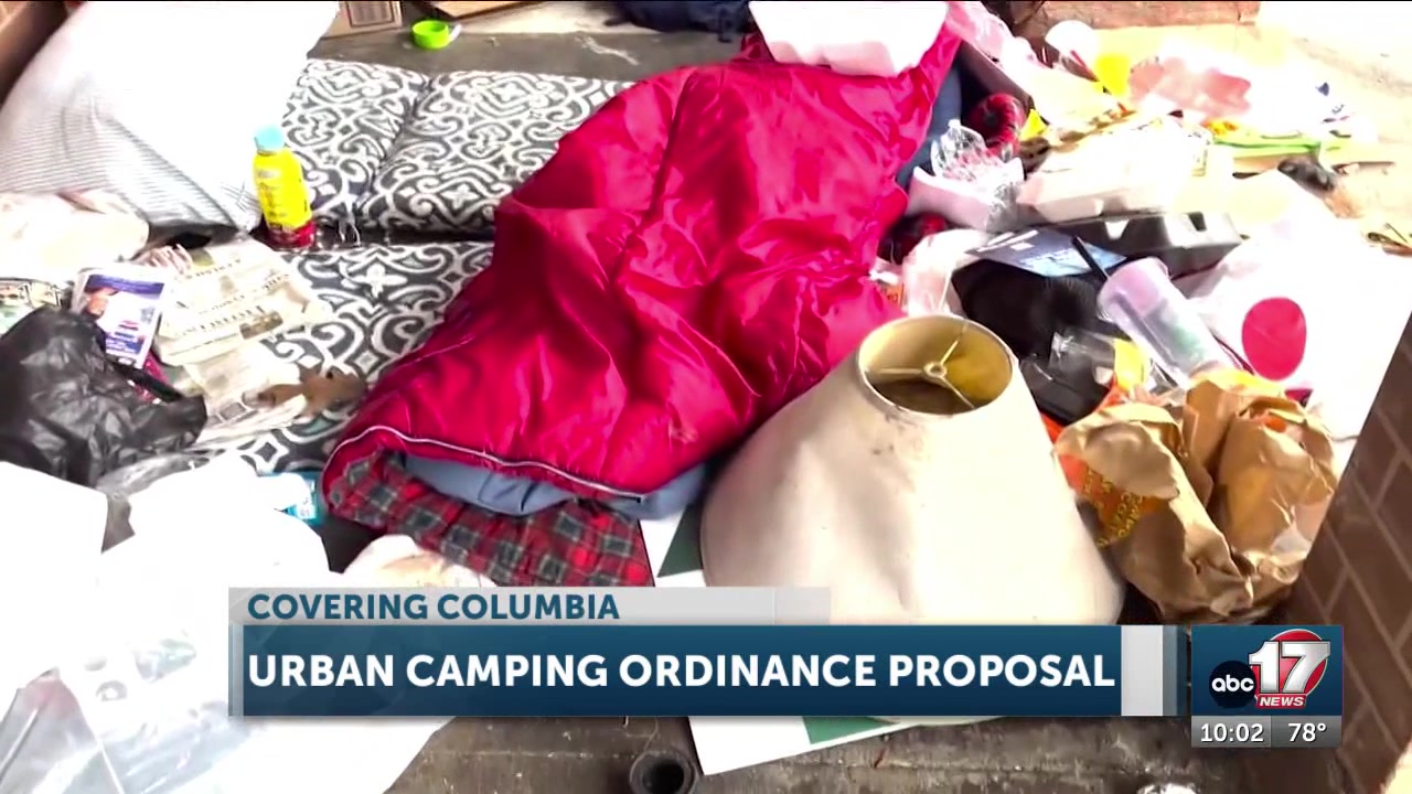 Downtown Columbia business owners voice support for urban camping ordinance