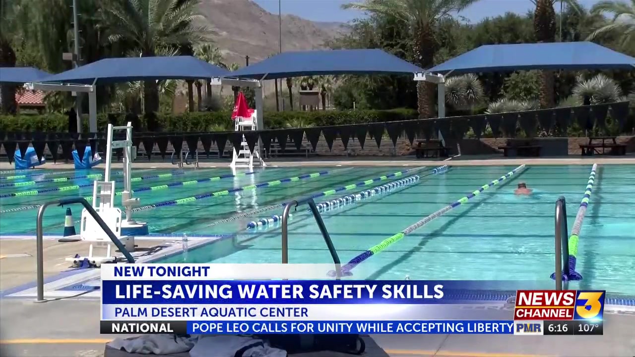 Palm Desert Aquatic Center offers swim lessons and financial aid for families