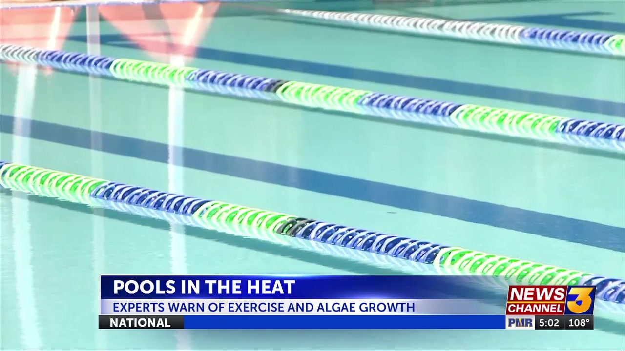 Cooling off in the pool? Experts say you should take extra caution as temperatures soar