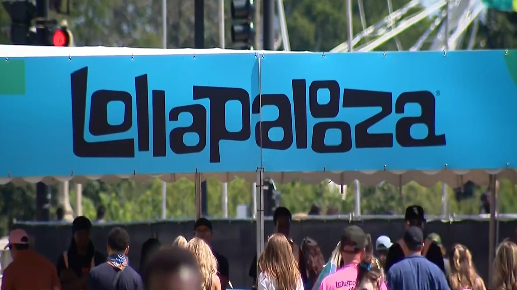 Grant Park was filled with tens of thousands of people Thursday for the start of Lollapalooza
