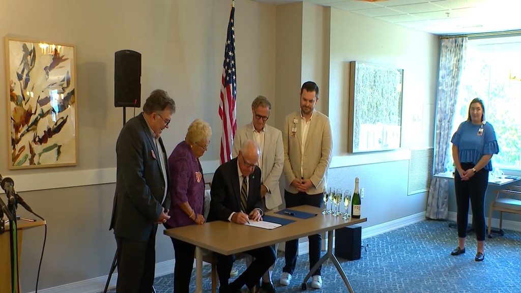 Gov. Tim Walz signed the bipartisan measure Tuesday