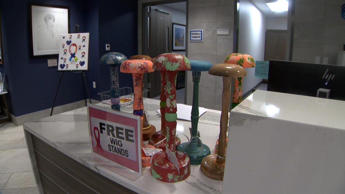 A woodturning group is taking part in a kind project