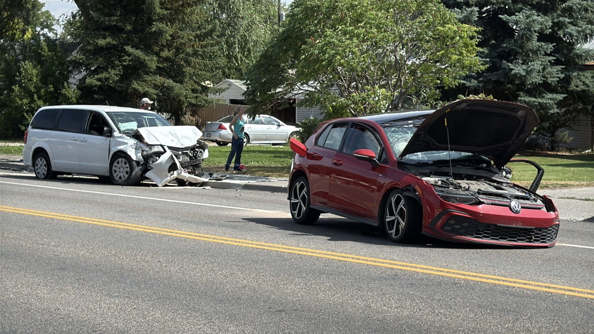 Police investigating accident at First and Evergreen in Idaho Falls