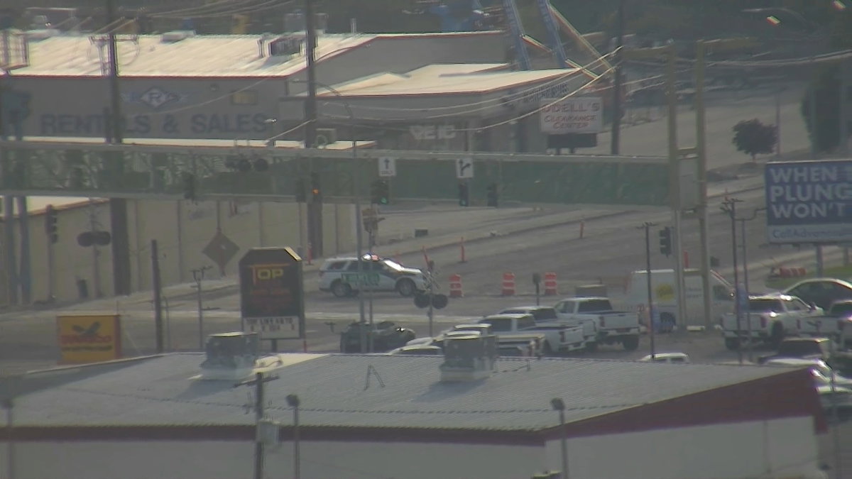 Gas leak closes part of Anderson Street in Idaho Falls