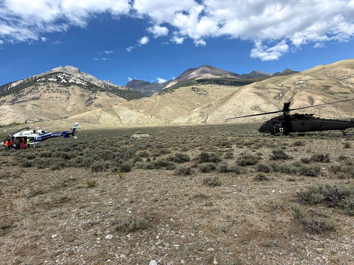 Hiker airlifted after falling 300 feet on Mount Idaho