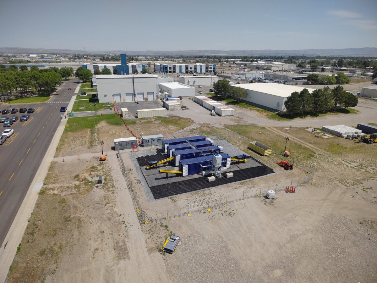 INL hosts ribbon cutting for pilot plant supporting domestic antimony production