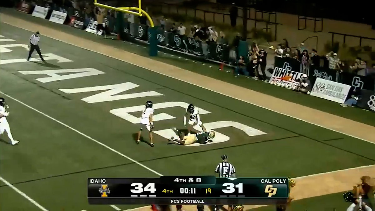 Cal Poly shocks Idaho with late touchdown in season opener