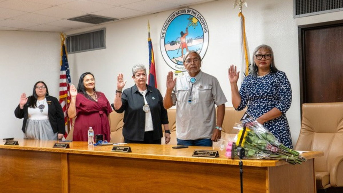 Cocopah Tribal Council members sworn in