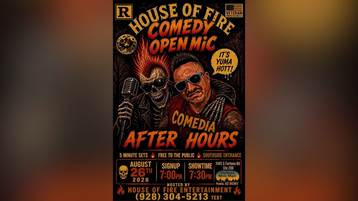 House of Fire to host Comedy Open Mic After Hours