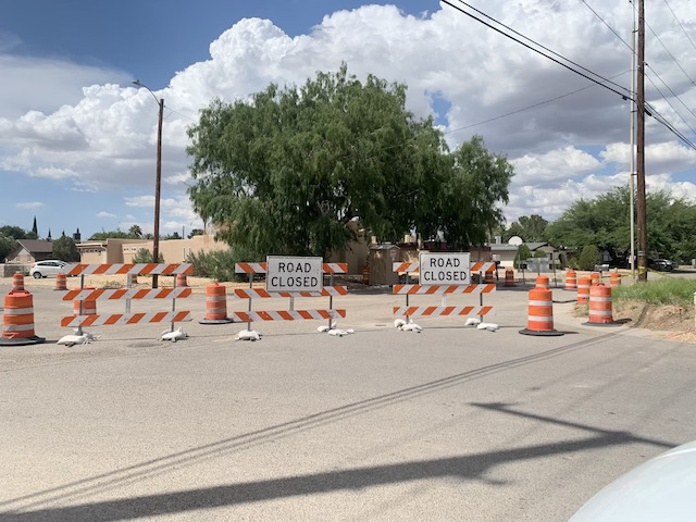 Frontera Road construction frustrates drivers