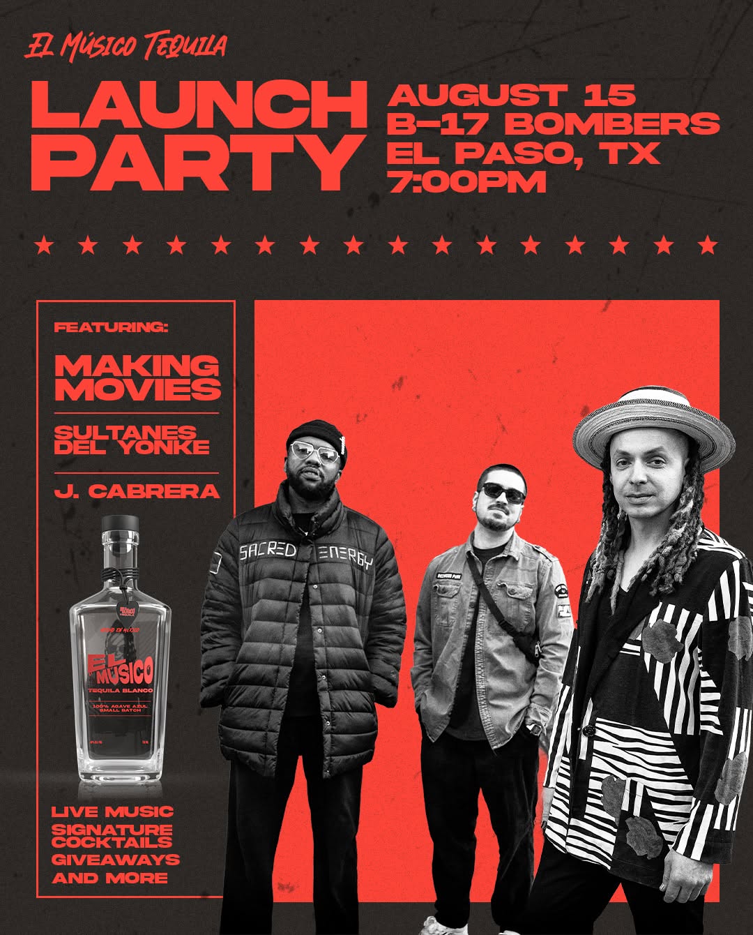 El Paso’s own El Músico tequila launches with community celebration and musical twist