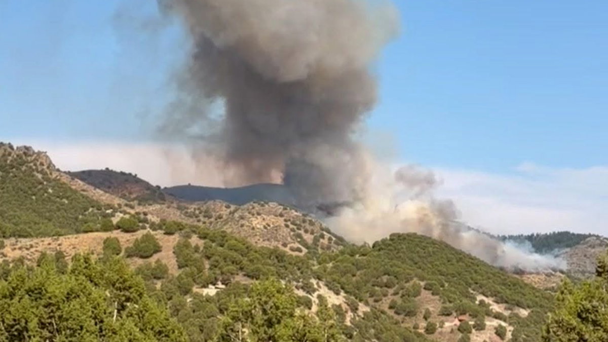 Evacuations underway for Big Rock Fire east of Ririe