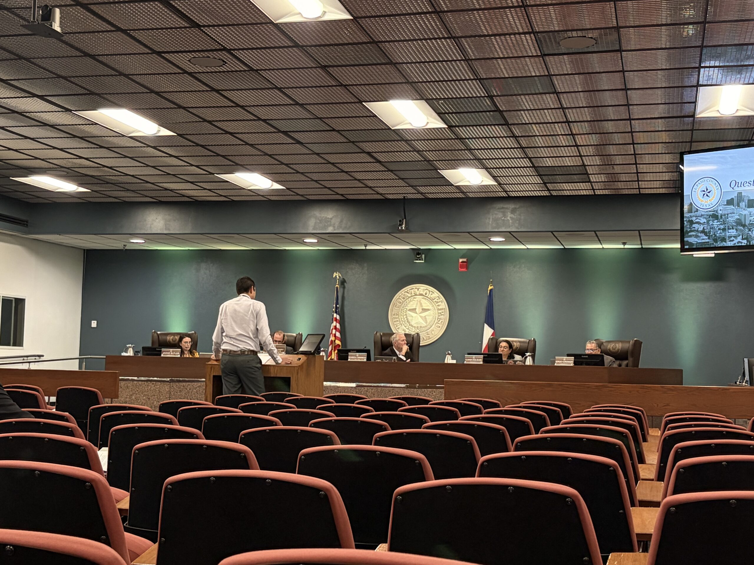 El Paso County Commissioners Court holds public hearing on budget