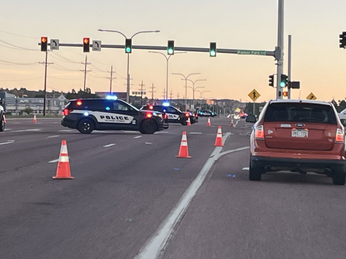 Powers Boulevard reopens in both directions following multi-vehicle crash Thursday