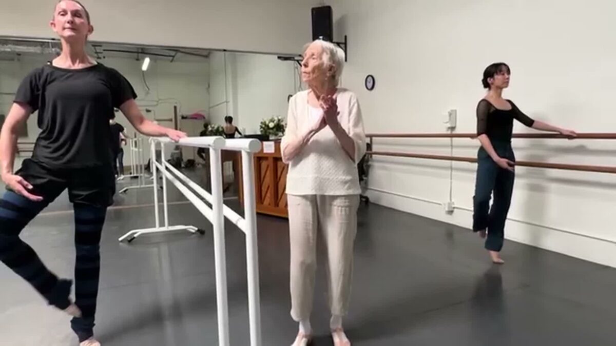 A 99-year-old ballerina from Sierra Madre once performed all over the world and for the last 25 years