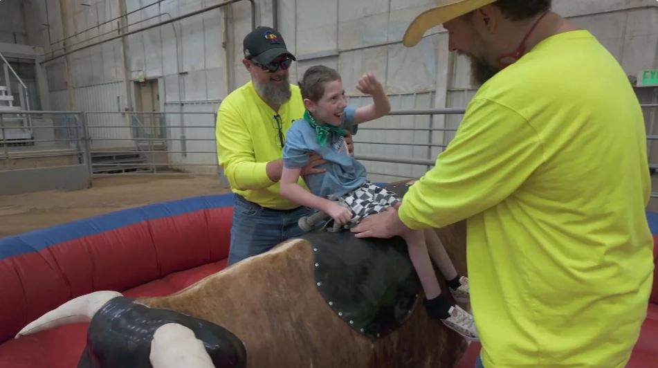 The second year of the "Unbridled Rodeo" at the Douglas County Fair and Rodeo is providing an accessible and inclusive experience. It's put on through a partnership with Developmental Pathways.