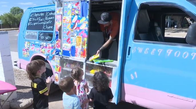 Sweet Tooth ice cream truck owner Matthew Lenne serves low-income neighborhoods in Tucson