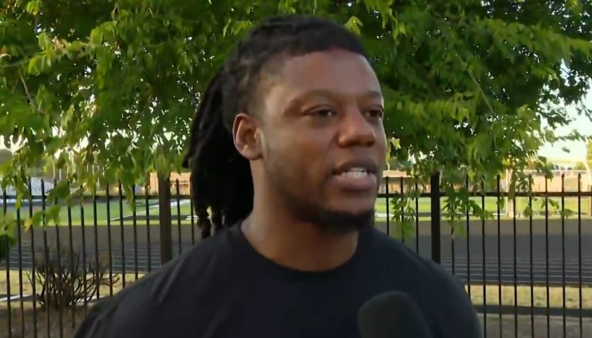 Former St. Louis Rams running back Trey Watts helmed the event